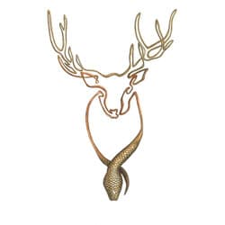 Deer Serpent Print